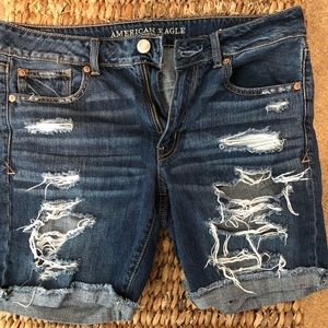 American Eagle Bermuda Tom Girl Shorts size 8